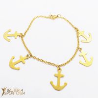 Bracelet with anchors