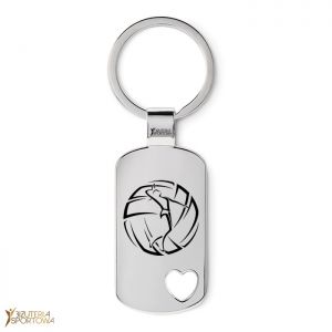 Volleyball key ring