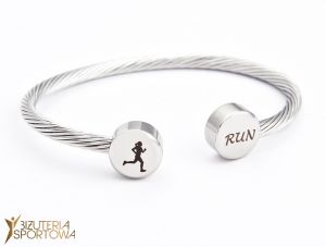 Running girl bracelet