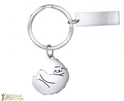 Sloth keyring + engraving plate