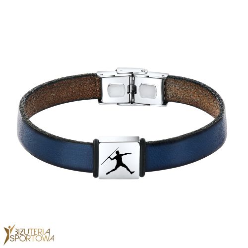 Leather bracelet javelin throw