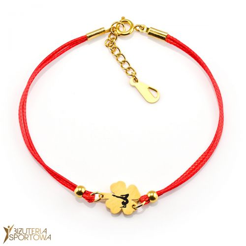 Bracelet with gymnast